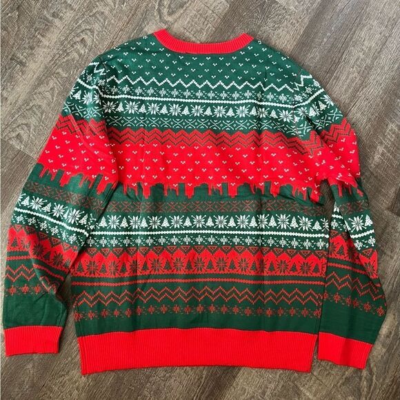 Buddy The Elf Ugly Christmas Sweater- Size XXL - Picture 2 of 6